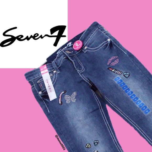 Jean Seven7 Taille 27 - Coupe Large (wide Leg) - Bleu Foncé - Neuf Avec étiquettes